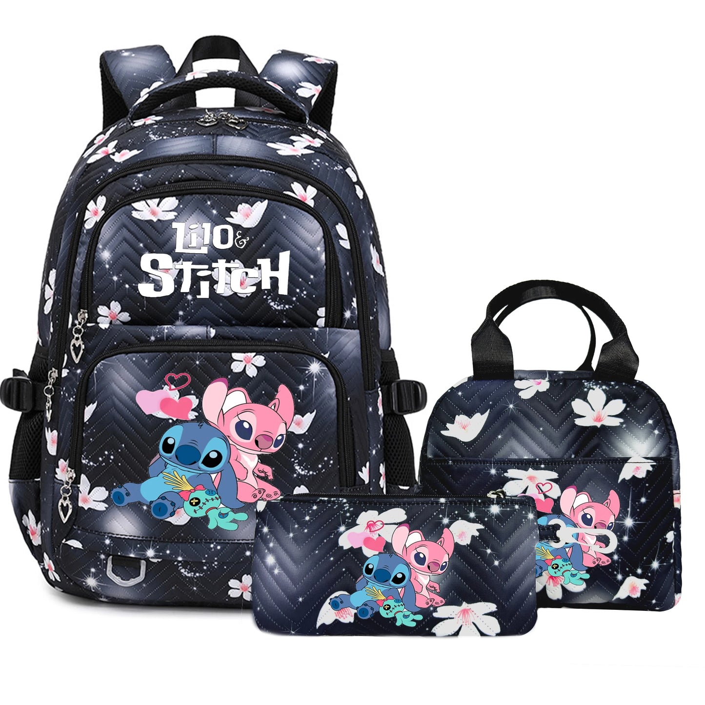 Disney Lilo & Stitch Waterproof Backpack – Perfect for Teens & Travel