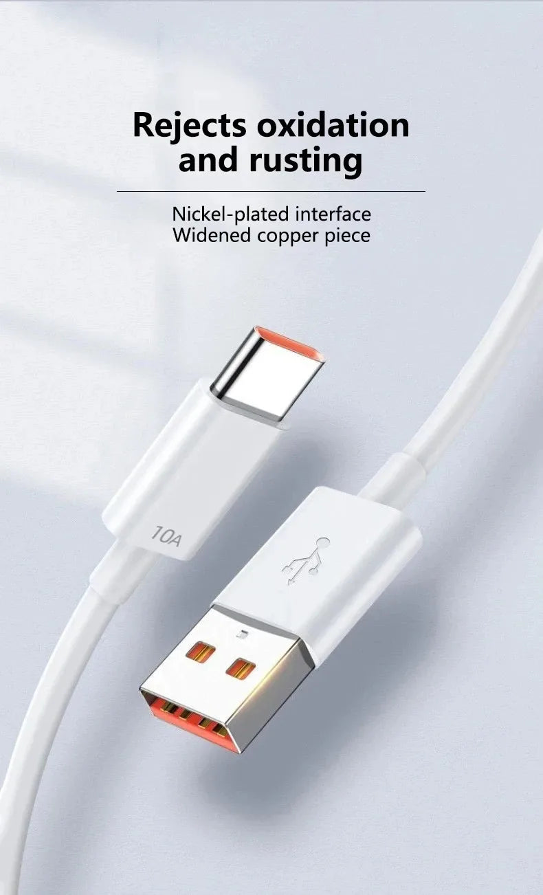 Original Xiaomi 120W USB Type-C Cable – 6A 67W Turbo Fast Charging
