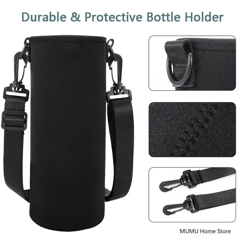 Sport Water Bottle Case – Insulated Neoprene Pouch Holder Sleeve Cover