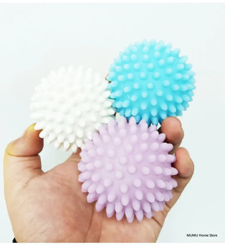 Reusable Laundry Balls – Fabric Softener Dryer Balls for Washing Machine