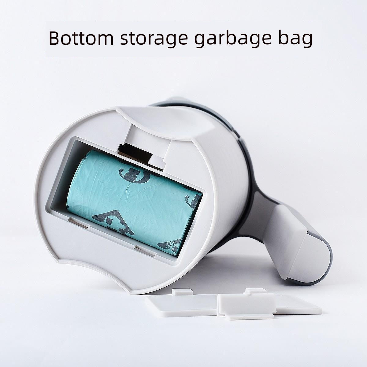 Quality Integrated Cat Litter Scoop – Large Capacity Shovel with Built-In Waste Bag Compartment