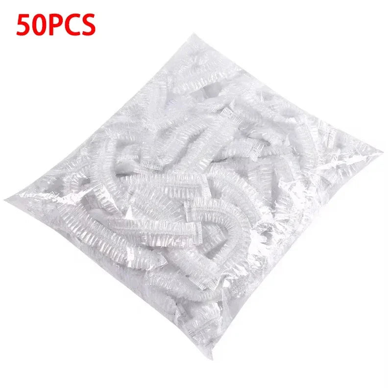 Colorful Disposable Food Covers – Elastic Fresh-Keeping Plastic Wrap Bags (Multi-Use)