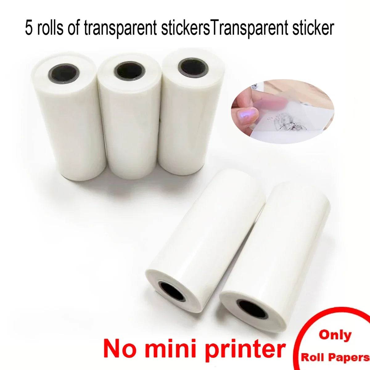 Mini Bluetooth Thermal Printer – Portable, Wireless, Ink-Free