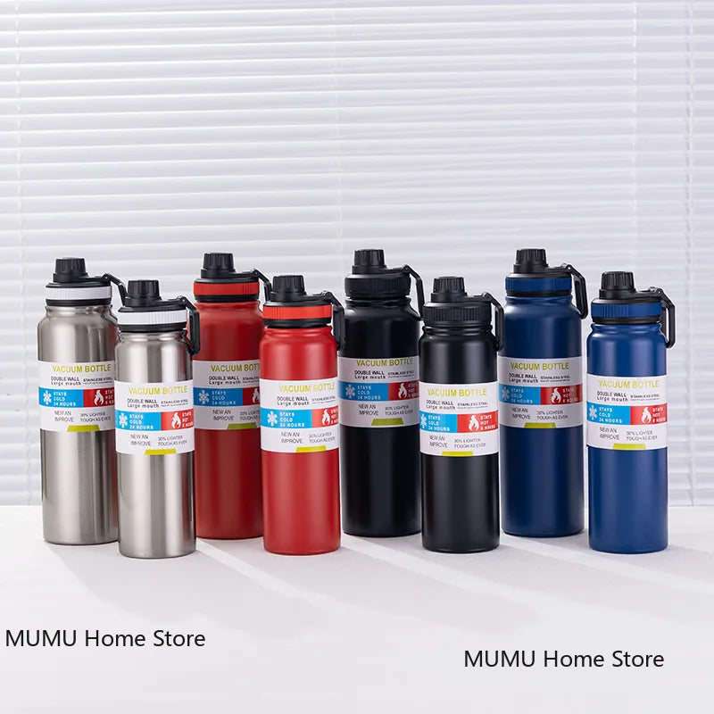 Stainless Steel Vacuum Flask – Car Thermal Cup for Hot & Cold Drinks