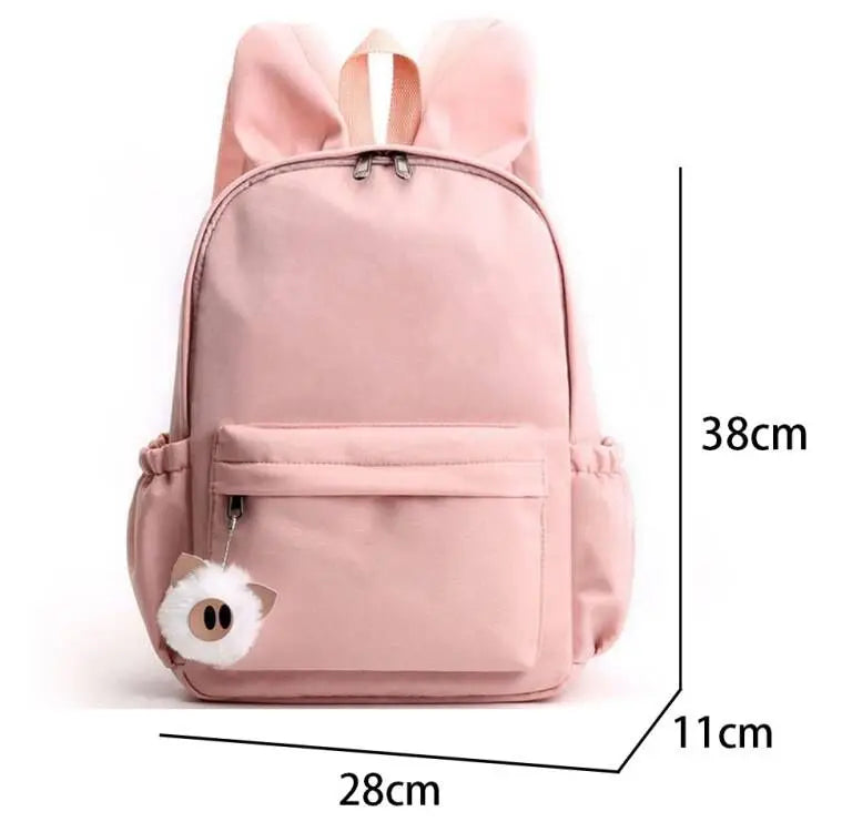 Disney Mickey & Minnie Mouse Backpack – School & Travel Rucksack with Rabbit Ears