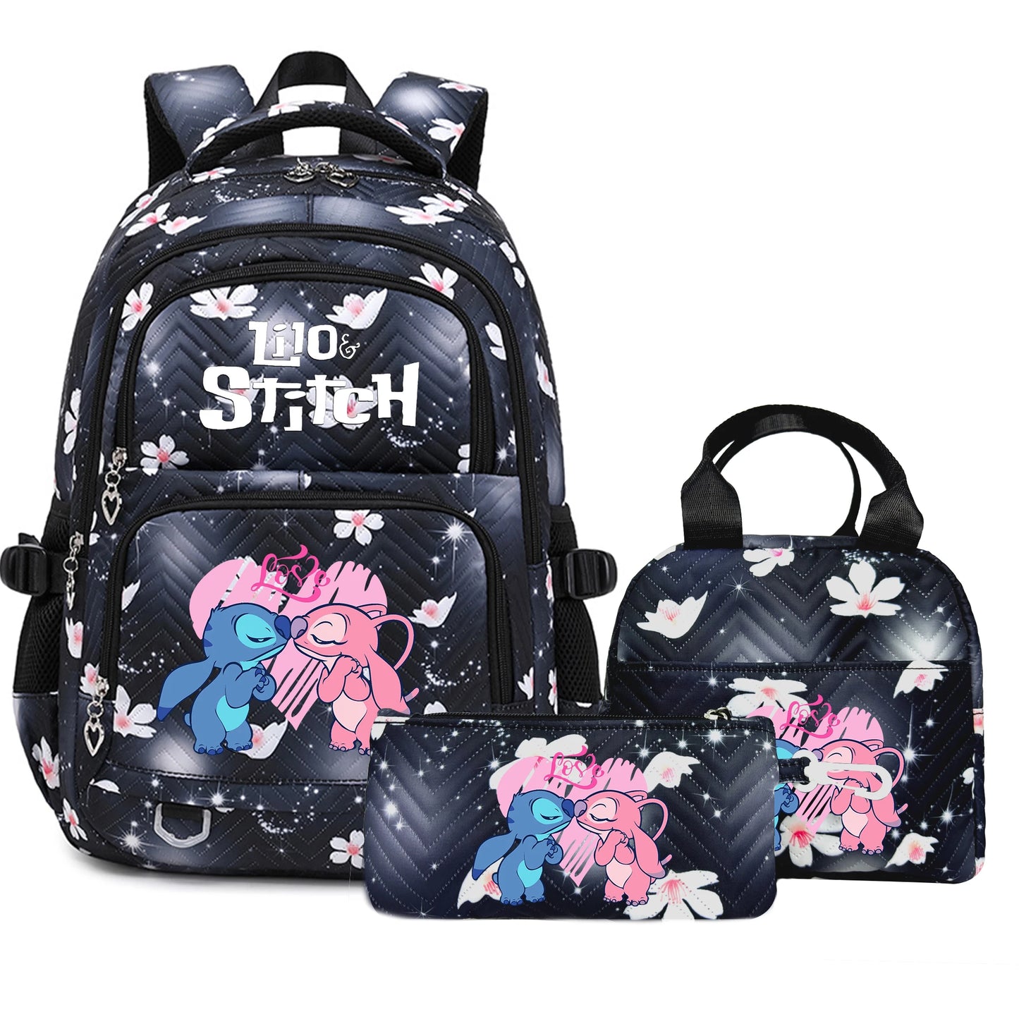 Disney Lilo & Stitch Waterproof Backpack – Perfect for Teens & Travel