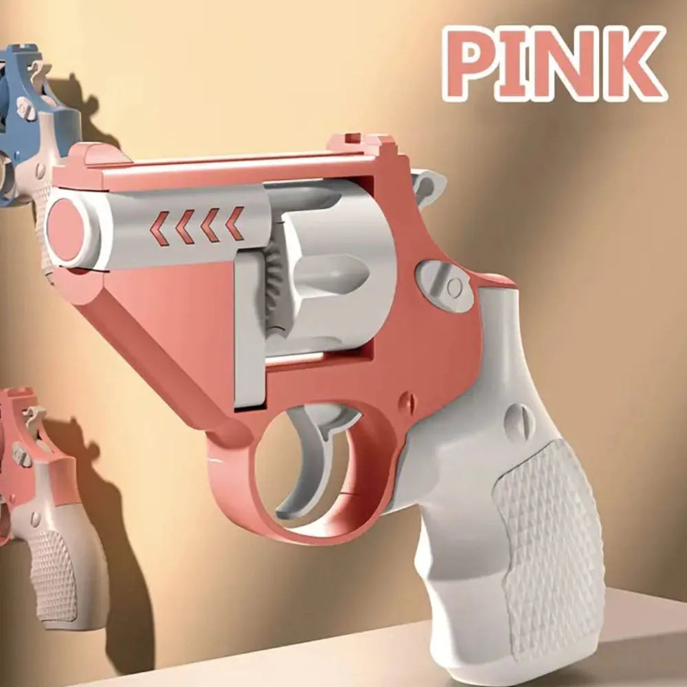Fidget Revolver Toy Gun – Mini Decompression Pistol for Kids
