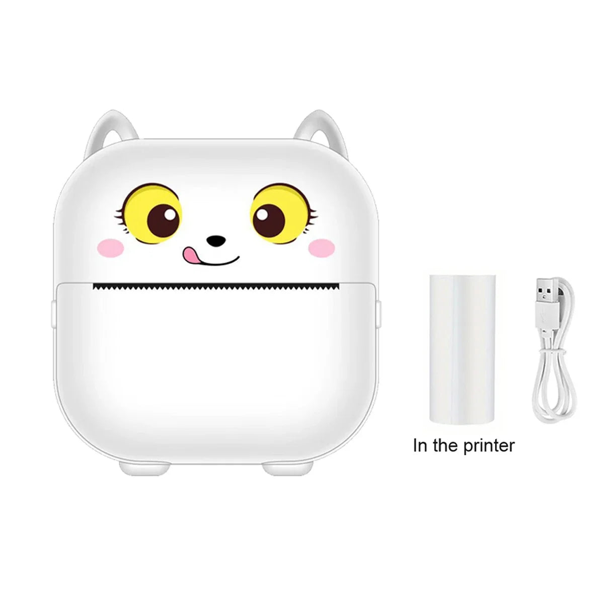 Mini Bluetooth Thermal Printer – Portable, Inkless, and Perfect for On-the-Go Printing