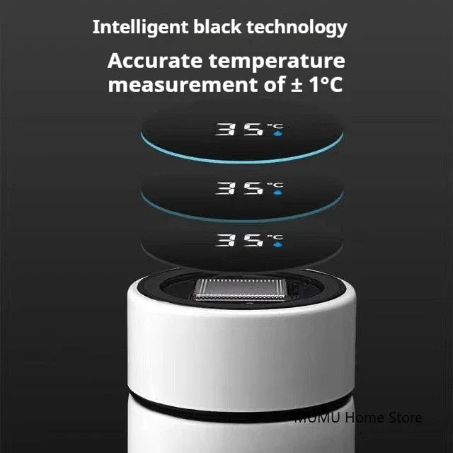500ML Intelligent Temperature Thermos Bottle – LED Display & Stainless Steel Insulation