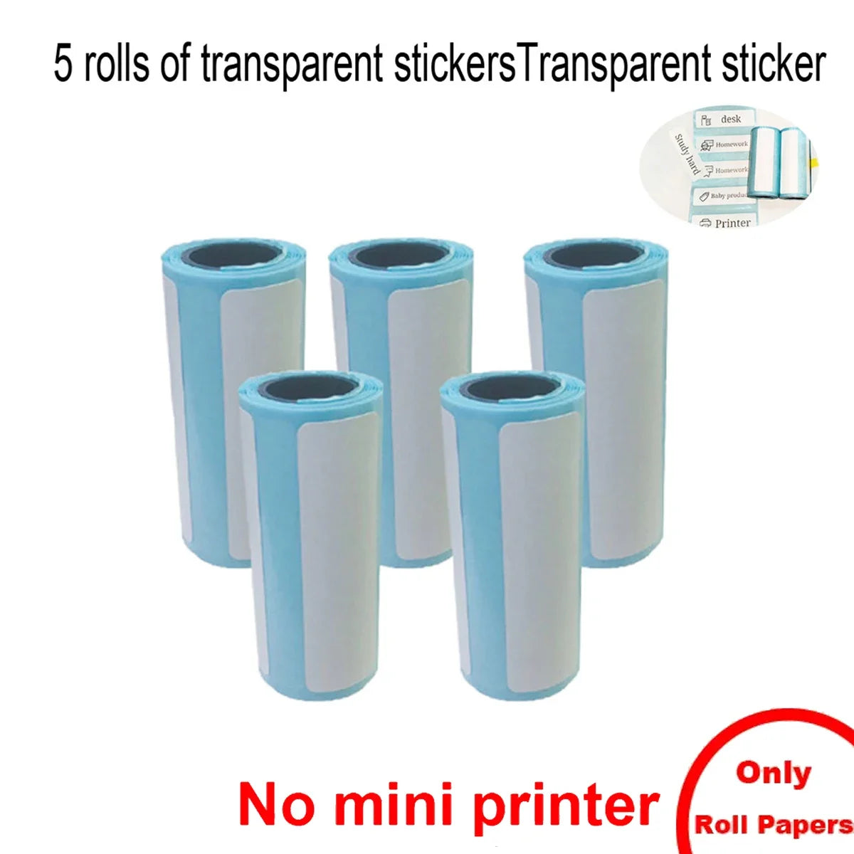 Mini Bluetooth Thermal Printer – Portable, Wireless, Ink-Free