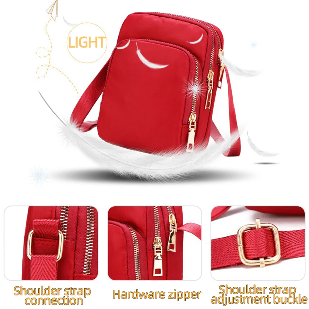 Mickey & Minnie Mouse Women’s Shoulder Bag – Crossbody Cell Phone Purse