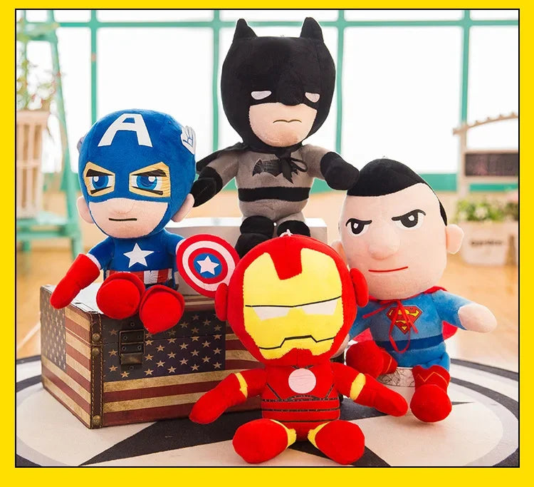 27/40cm Marvel Spiderman Plush Doll – Soft Stuffed Superhero Toy | Avengers Gift for Boys, Christmas & Birthdays