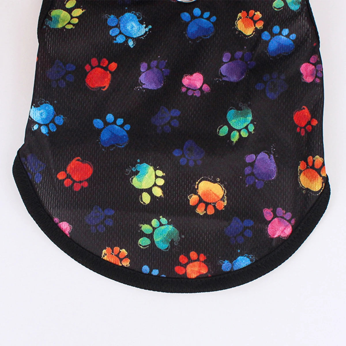 Summer Dog Vest – Breathable Footprint Print T-Shirt for Small and Medium Dogs