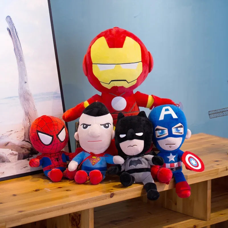 27/40cm Marvel Spiderman Plush Doll – Soft Stuffed Superhero Toy | Avengers Gift for Boys, Christmas & Birthdays