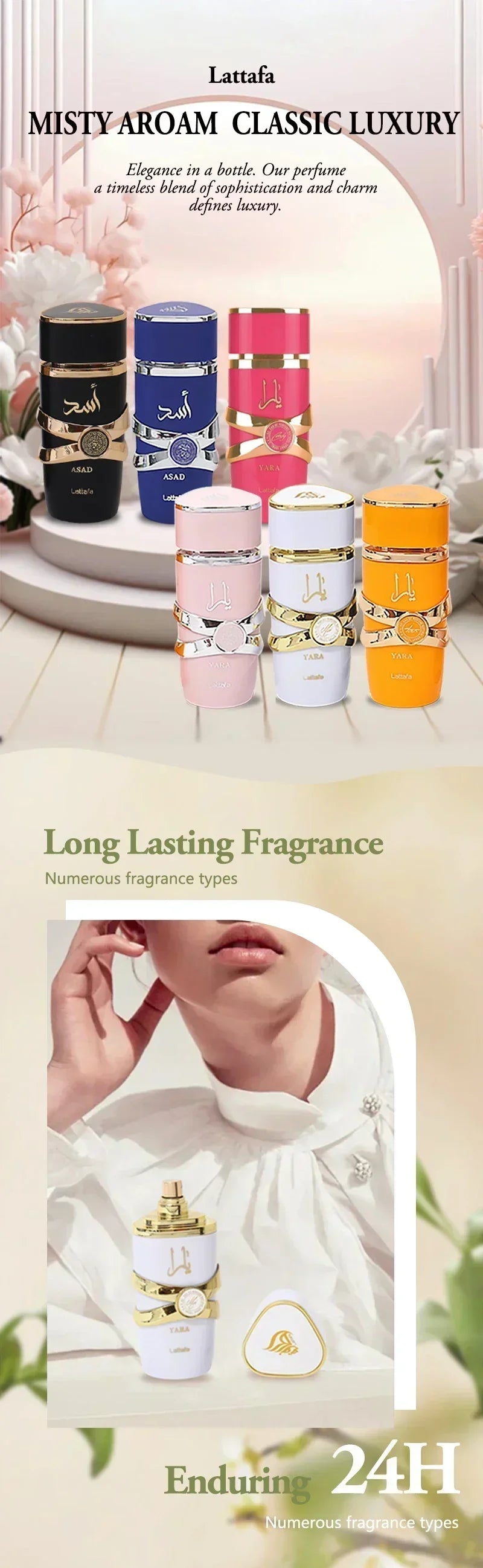 Arabian Perfume for Women & Men – Elegant, Long-Lasting Fragrance
