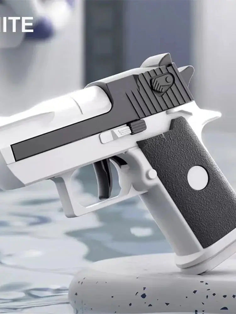 Manual Desert Eagle Style Water Gun – Summer Toy Pistol for Boys & Girls Outdoor Beach Play
