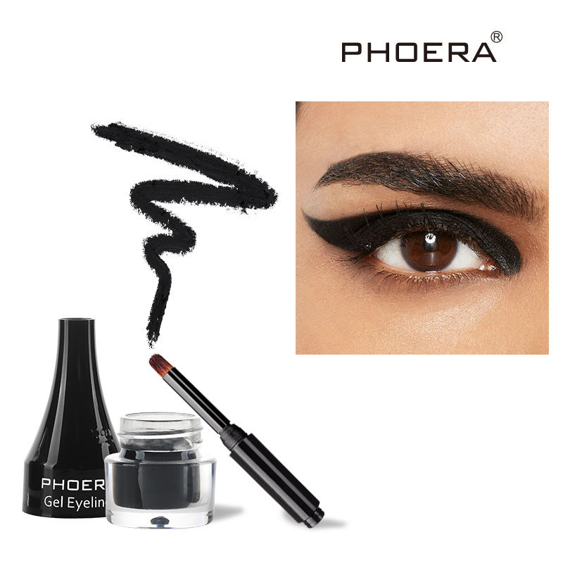 PHOERA Ten-Color Eyeliner – Long-Lasting Precision Liquid Eyeliner Pen, Available in 10 Bold Shades