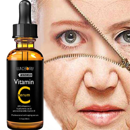 Vitamin C & Vitamin E Serum – 30ml Brightening and Nourishing Skincare Formula for All Skin Types