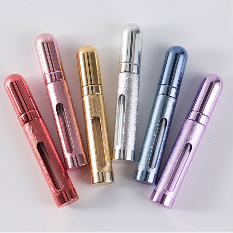 12ml Refillable Portable Perfume Bottle – Bullet-Style Travel Atomizer in 6 Colors, Leak-Proof Spray Container