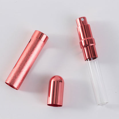 12ml Refillable Portable Perfume Bottle – Bullet-Style Travel Atomizer in 6 Colors, Leak-Proof Spray Container
