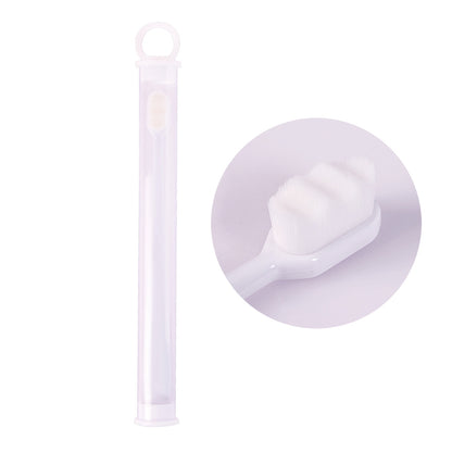 Ultra-Fine Toothbrush – Super Soft Bristle Deep Cleaning Brush for Sensitive Gums, Portable Oral Care Travel Set