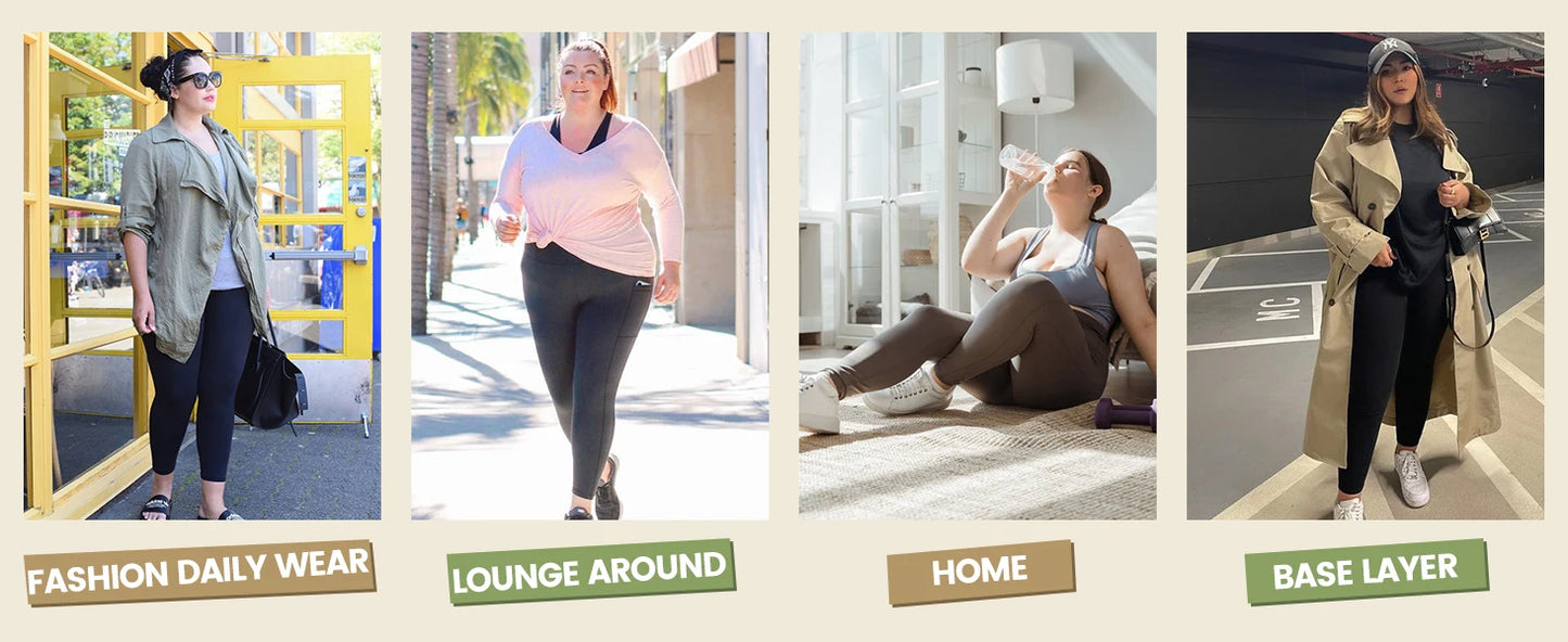 High Waisted Tummy Control Yoga Pants