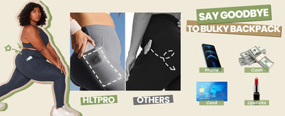 High Waisted Tummy Control Yoga Pants