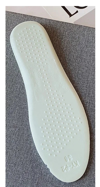 Fujin 8cm Genuine Leather Women Casual Shoes