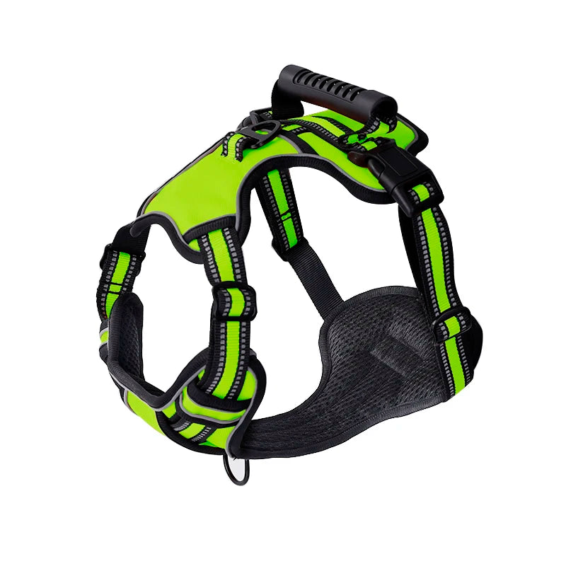 Dog Harness No Pull Breathable Reflective Vest with Handle