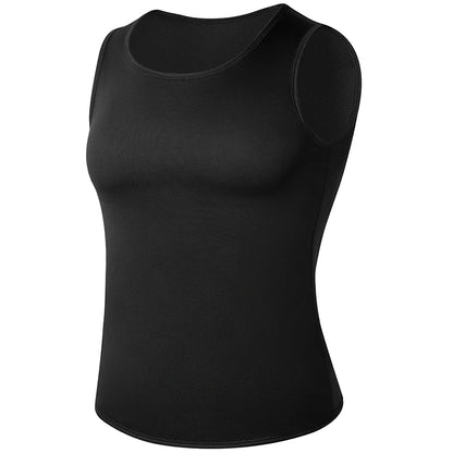 Neoprene Men Body Shaper Waist Trainer Sauna Suit Sweat Vest Slimming Underwear Weight Loss Shirt Fat Burner Workout Tank Corset