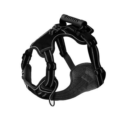 Dog Harness No Pull Breathable Reflective Vest with Handle