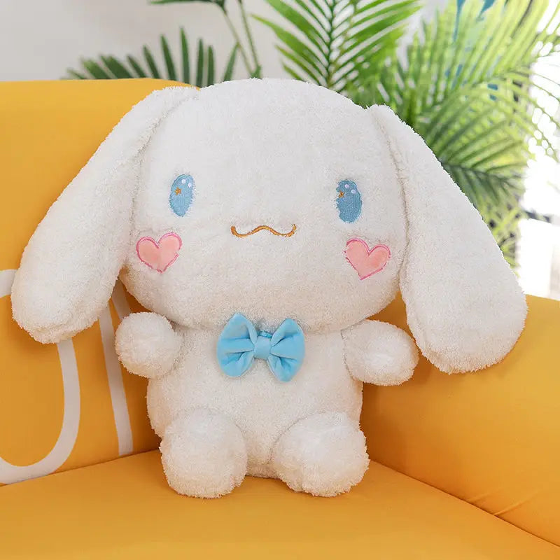 Cinnamoroll Plush Toys Cartoon Big Ear Dog Doll Little White Dog Toy Gives Best Friend Girl Sleep Pillow Decoration Plush Doll