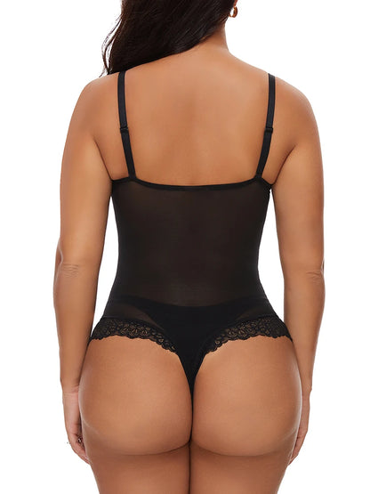 Women's Ultra Firm Body Shaper with Built-In Underwire Bra All-Over Body Shapewear Slimming Bodysuits Tummy Control Corset