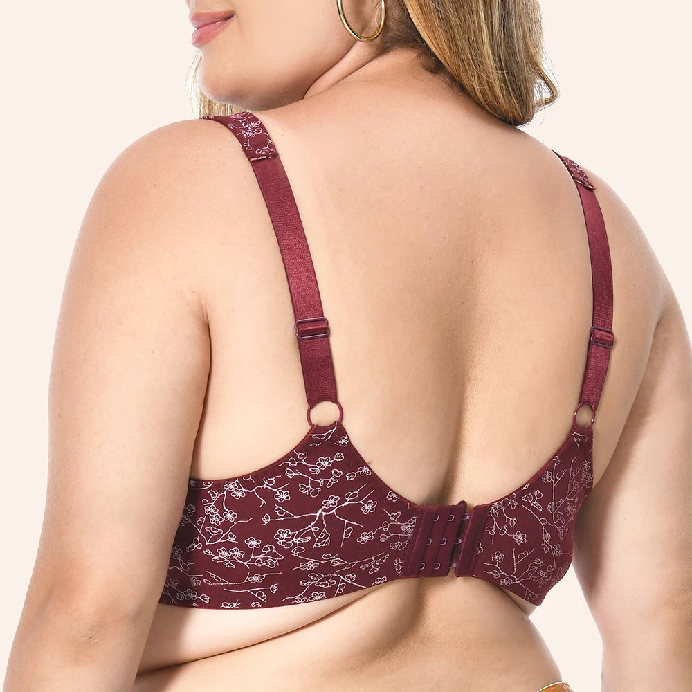 Plus Size Bra For Women Wireless Full Coverage