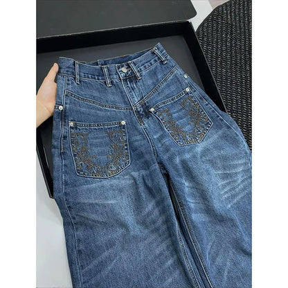 High Waist Wide Leg Jeans