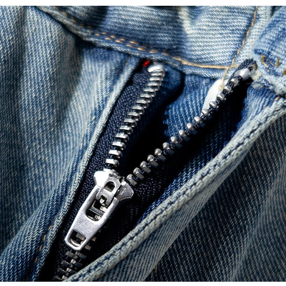 Ripped Holes Denim Shorts for Women