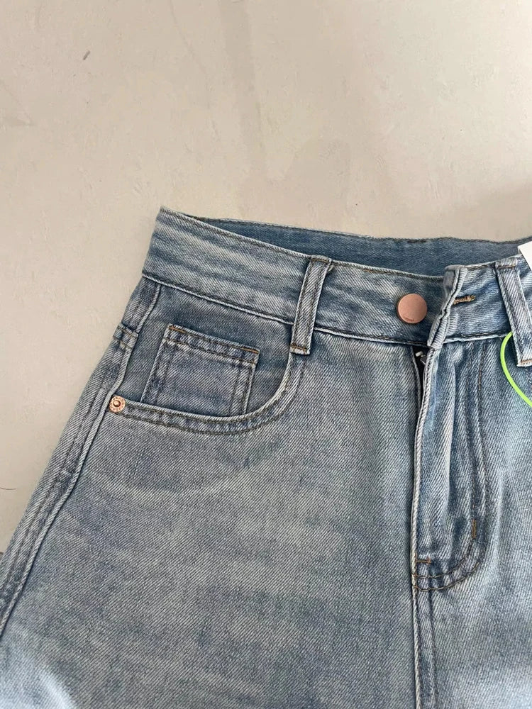 Women Wide Leg Baggy Jeans