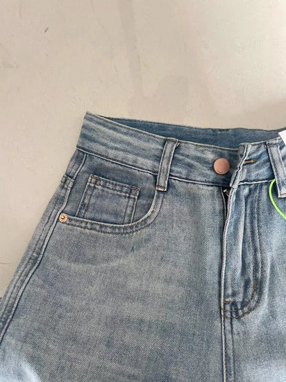 Women Wide Leg Baggy Jeans