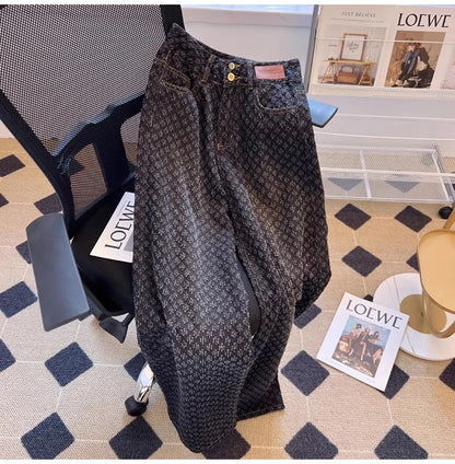 Black Denim Pants