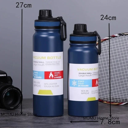 Stainless Steel Vacuum Flask – Car Thermal Cup for Hot & Cold Drinks