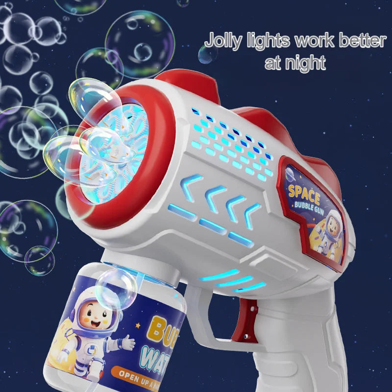 Little Bear Toy Bubble Gun Machine Automatic