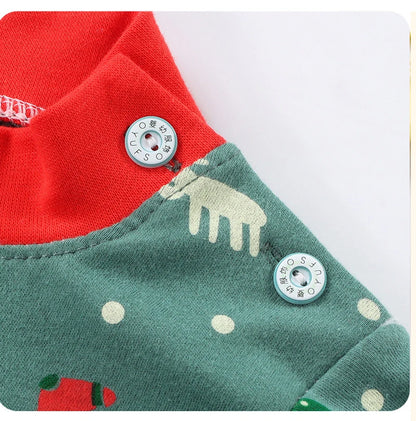 Unisex Cotton Pajama Set for Kids – Cozy Autumn & Winter Sleepwear