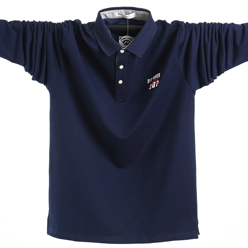 Men's Polo Shirt Long Sleeves