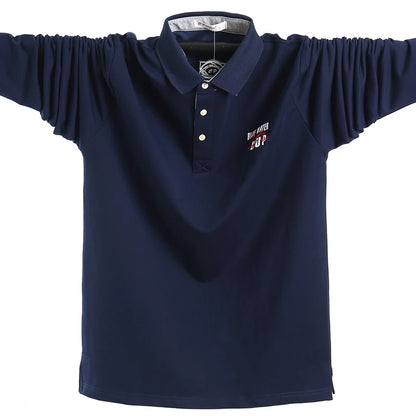 Men's Polo Shirt Long Sleeves
