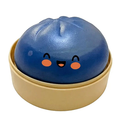 1pcs Party Time Realistic Steamed Bun Squeeze Toy