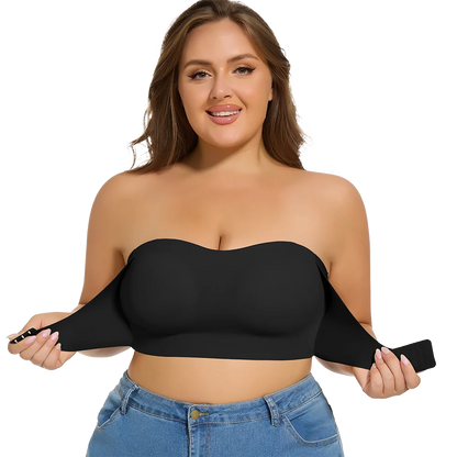 XL-4XL Women's Sexy Push-up Bra Wireless