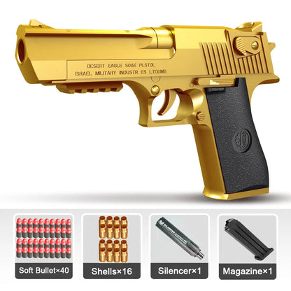 Shell Ejecting  Colt Toy Gun For Kids Boys Safe Toy Pistol