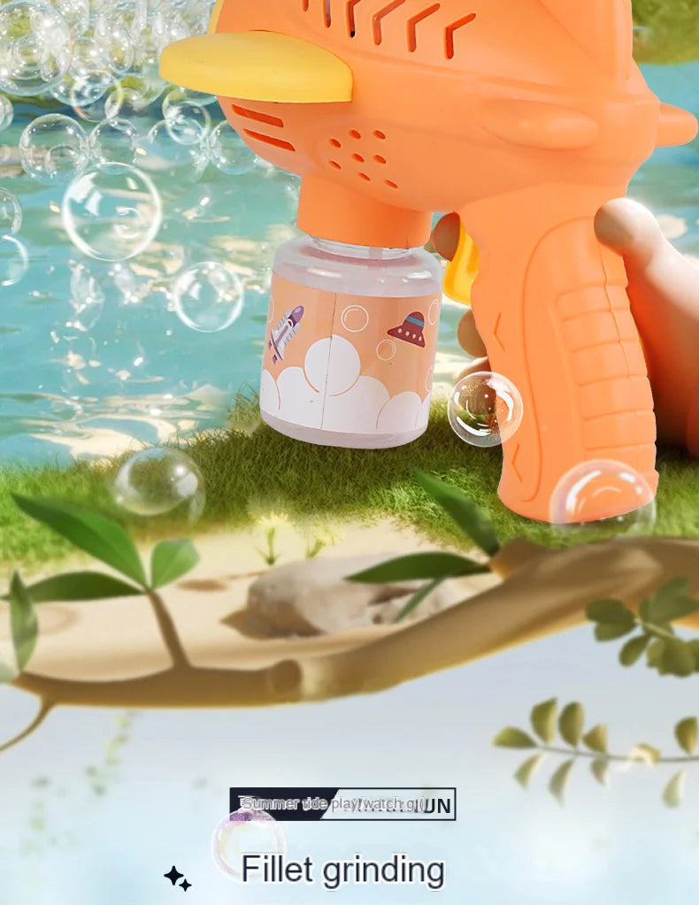 Little Bear Toy Bubble Gun Machine Automatic