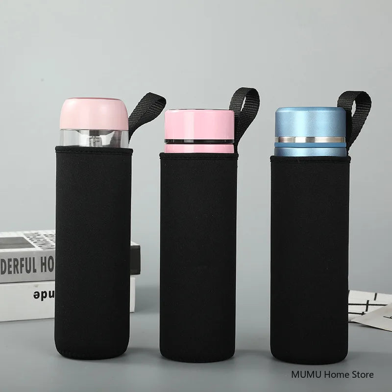 750ML – 1500ML Sports Water Bottle Sleeve – Neoprene Insulated Holder Bag