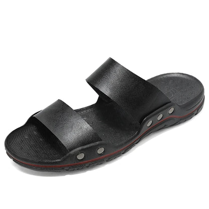 Men plus size 48 solid color summer light casual sandals